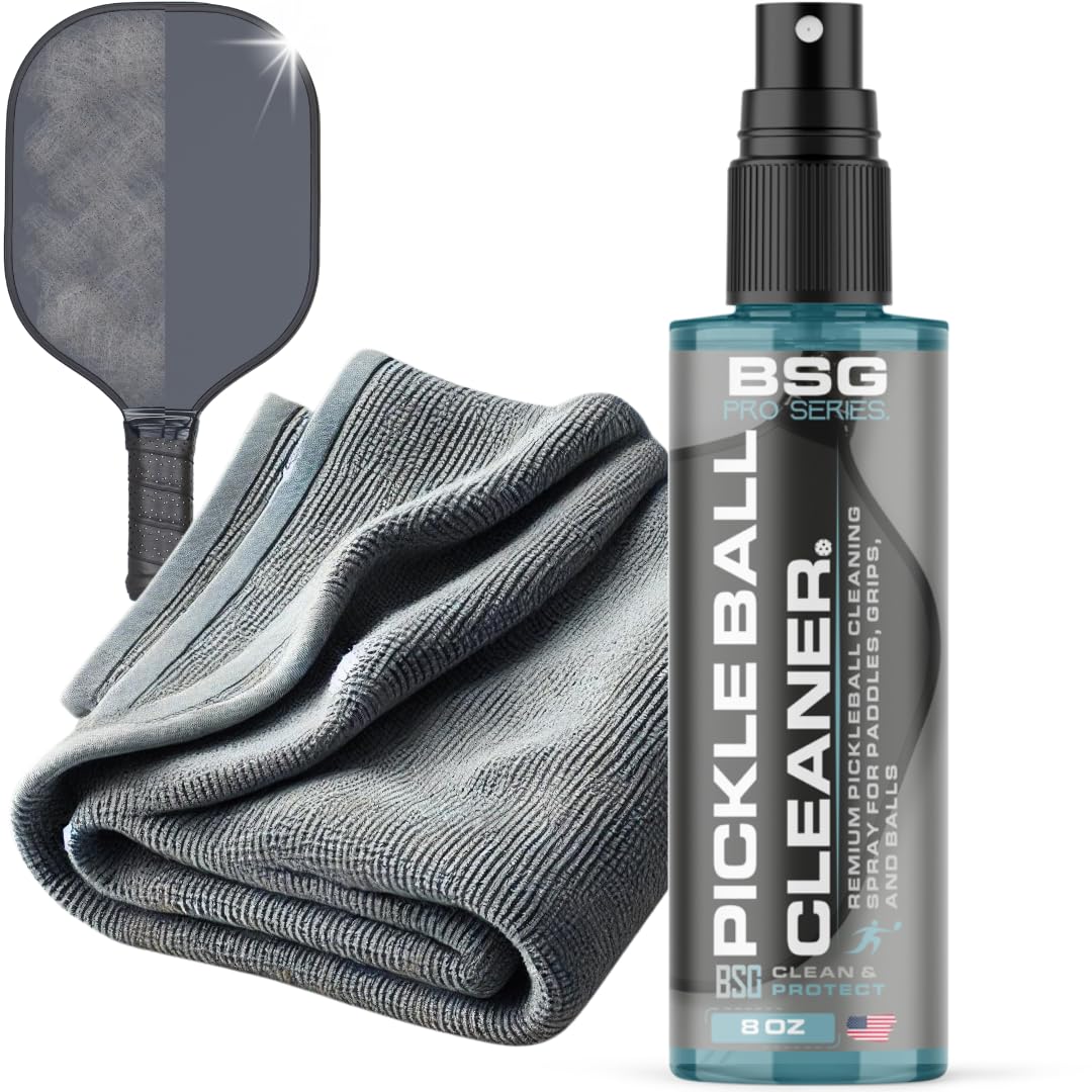 Big Shot Golf Pro Pickleball Paddle Cleaning Spray Removes Oils Dirt Stubborn Grime Increase Performance of Pickleball Paddles