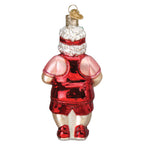 Pickleball Mrs. Claus Ornament-3