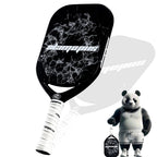 Edgeless Carbon Fiber Pickleball Paddle with Aero Throat | USAPA Approved Thermoformed Pickleball Racket | T700 CarbonFusion Grit Surface | 8.8 oz Ideal for Aggressive and Power Players