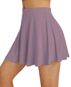 AUTOMET Women Tennis Skirt Mini Athletic Golf Skorts High Waisted Pleated Casual Dress Shorts Underneath with Pockets 2024 Trendy Pickleball Rave Outfits Workout Fashion Teen Clothes Coffee Grey XS