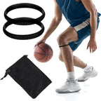 Ovnshery Patellar Tendon Support Strap Knee Brace for Men Women - Patella Bands Pain Relief for Basketball Pickleball Running Hiking (2 Pack) (Black)