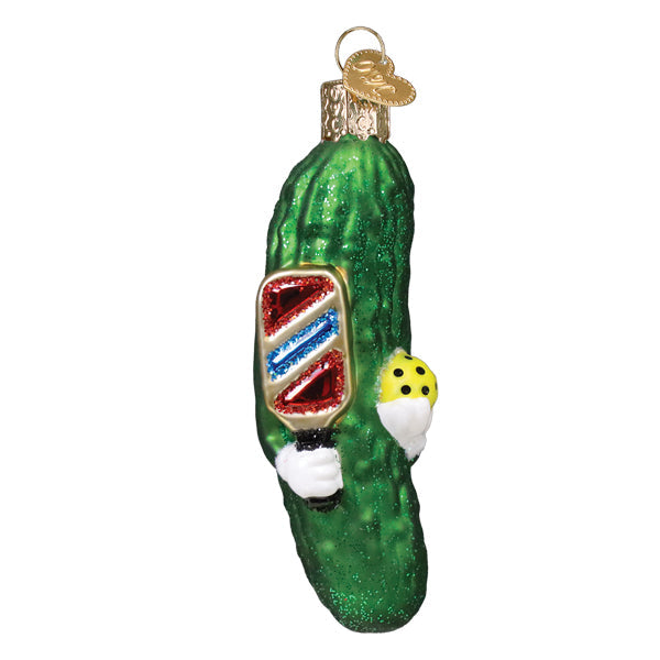 Pickleball Pickle Ornament-3