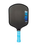 Volair Pickleball - Mach 2 Forza Paddle - Carbon Fiber Surface - Thermoformed - Foam Injected - Spin Power & Control - w/Headcover + More (16 mm)