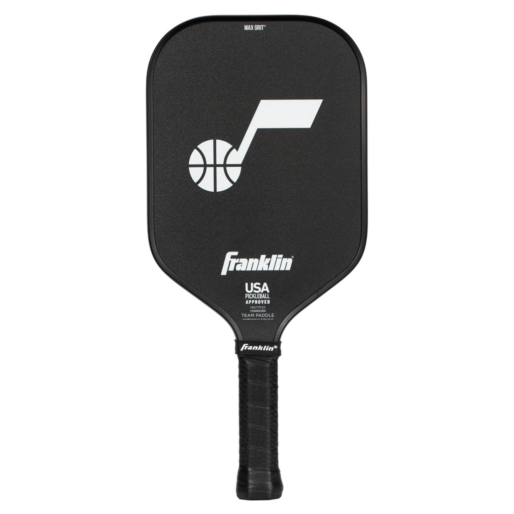 Franklin Sports NBA Utah Jazz Pickleball Paddle - Official NBA Team Rackets - USAP (USAPA) Approved Premium Quality Pickleball Paddles - Authentic Team Logos + Colors