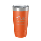 Pickleball Tumbler Dink Responsibly Travel Mug Gift Insulated Laser Engraved Coffee Cup 20 oz-4