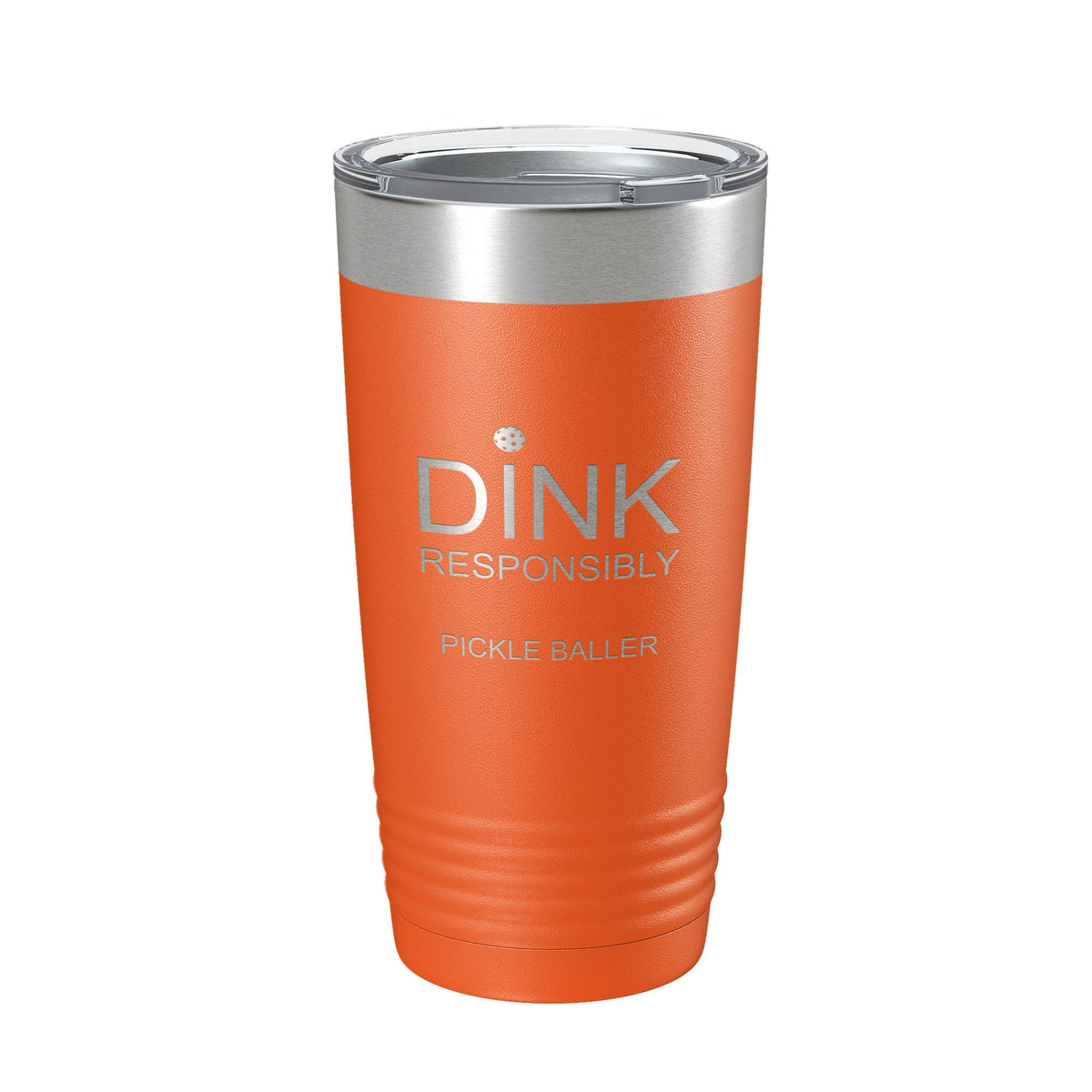 Pickleball Tumbler Dink Responsibly Travel Mug Gift Insulated Laser Engraved Coffee Cup 20 oz-4