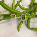 Club Pickleball Dainty Earrings-0