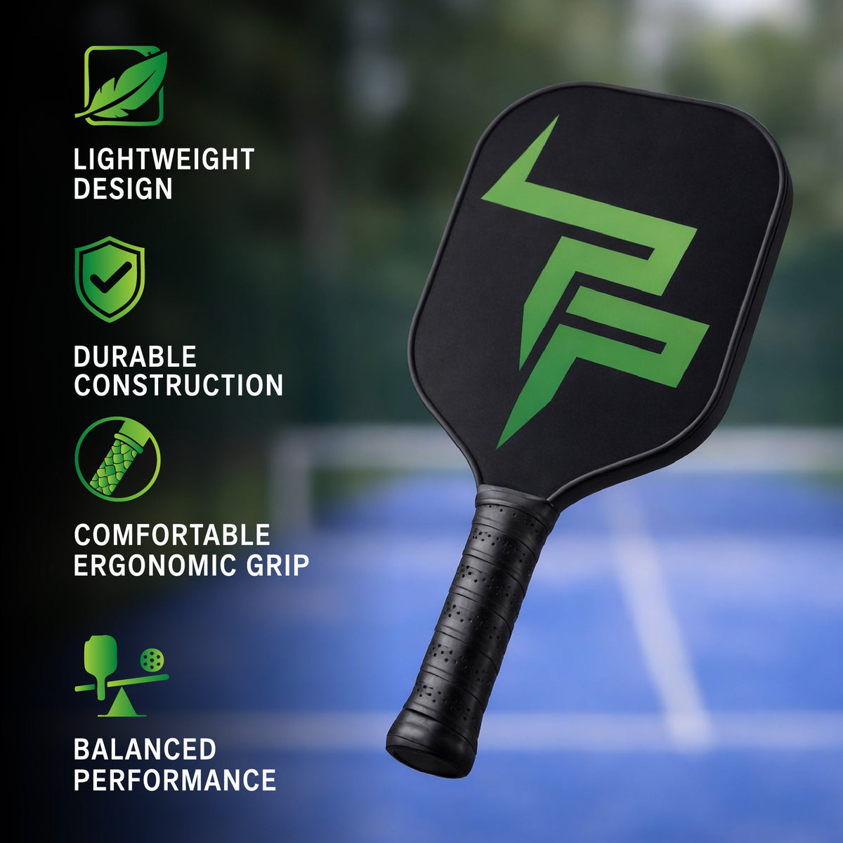 Pro Performance Pickleball Paddle – Lightweight & High Control-1