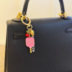 Pickleball Cherry Bag Charm – Sweet Sporty Accessory with Paddle and Cherry Charms-2
