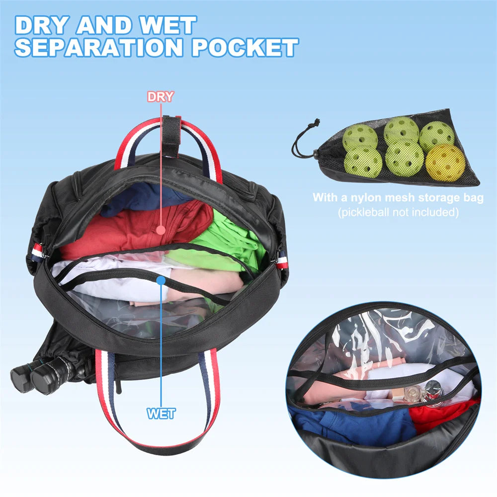 Pickleball Messenger Bag