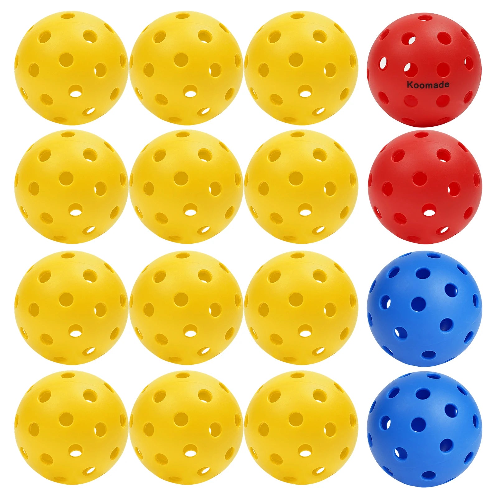 KOOMADE Pickleballs (8/16 Pack)
