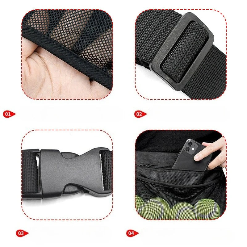 Pickleball Ball Waist Bag