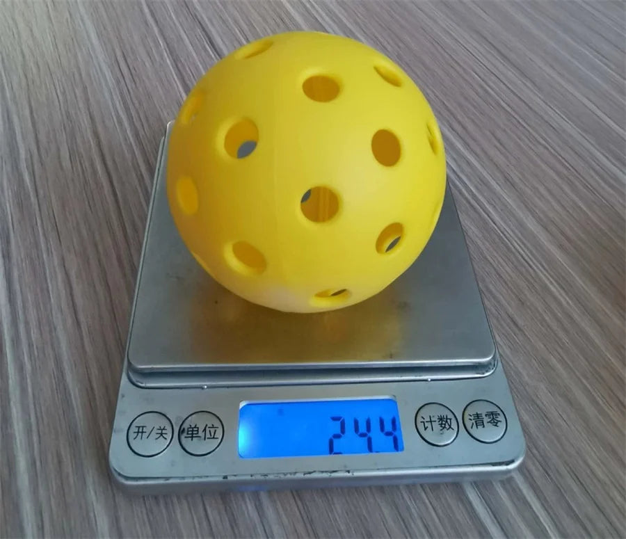 3/6/12pcs Indoor Pickleball Balls 26 Holes Colorful and Durable Pickleballs 72mm Training Ball Practice Competition Pickleball