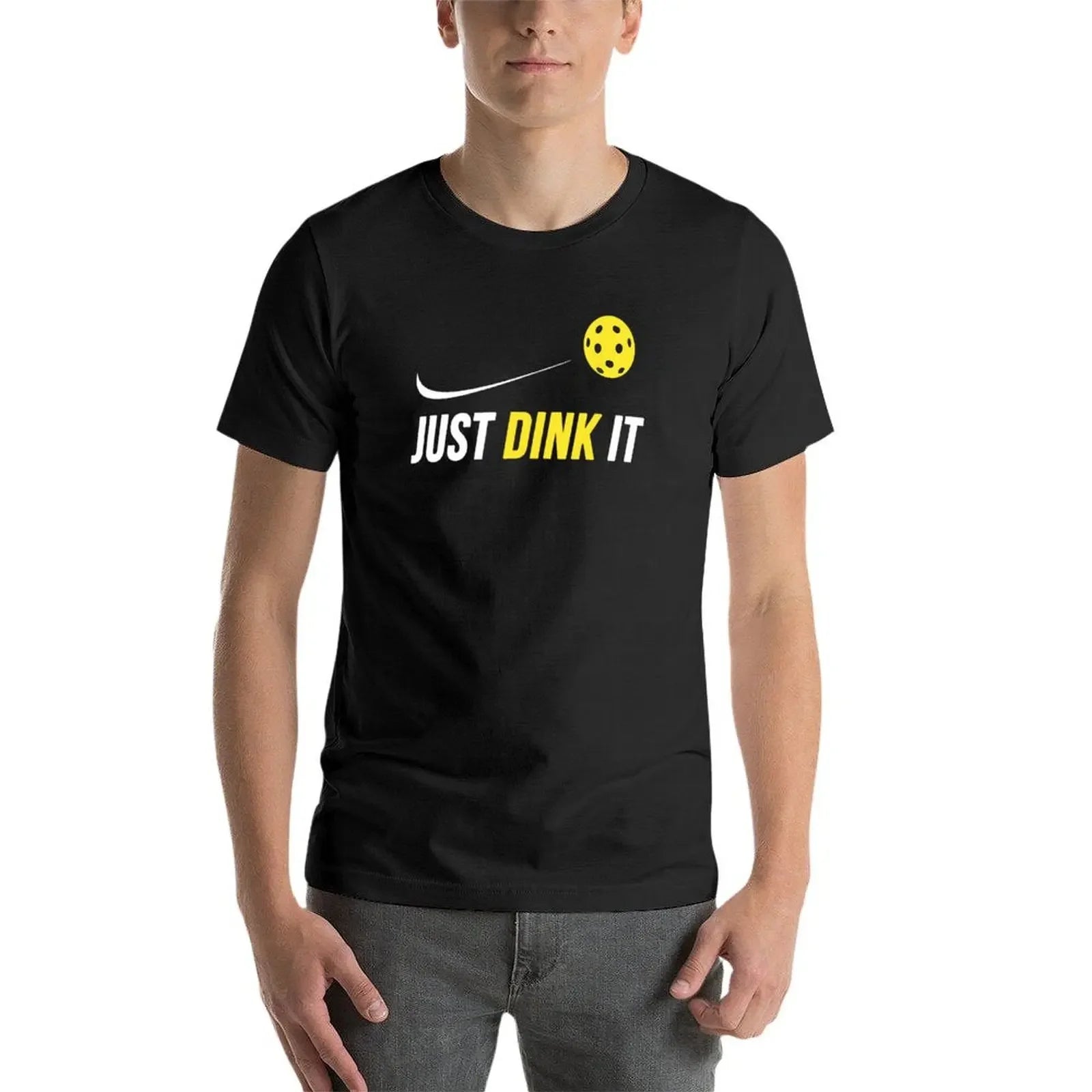 Just dink it funny pickleball T-Shirt (vintage basketball graphic)
