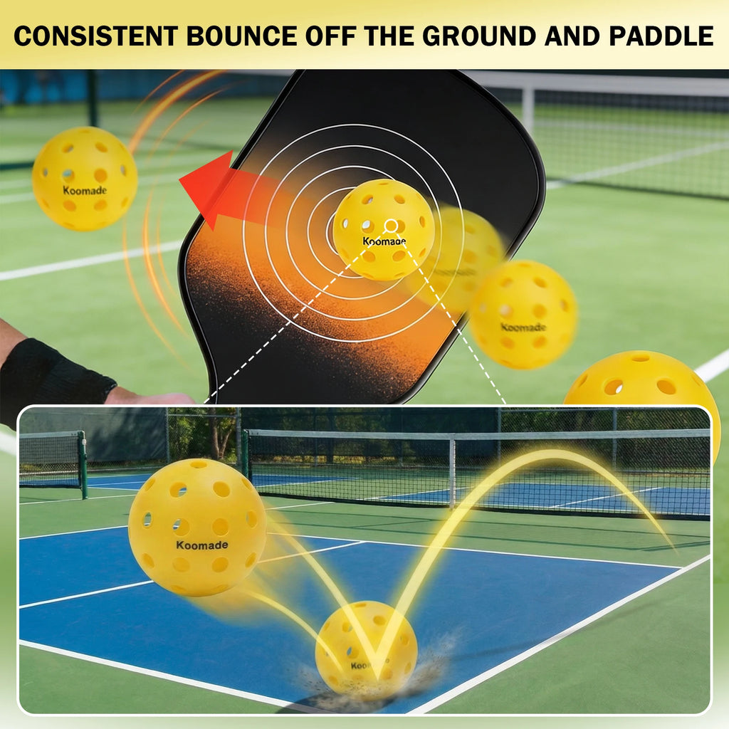 KOOMADE Pickleballs (8/16 Pack)