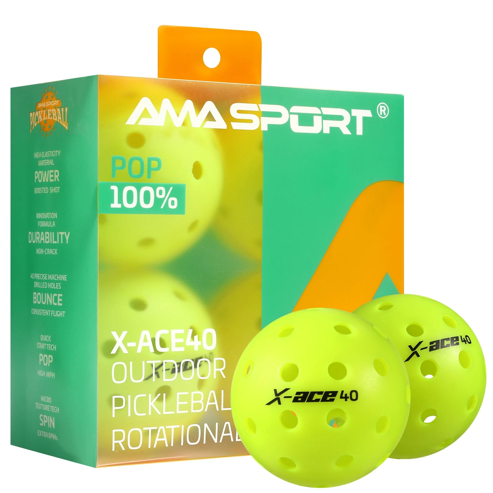 AMA X-ACE Pickleballs