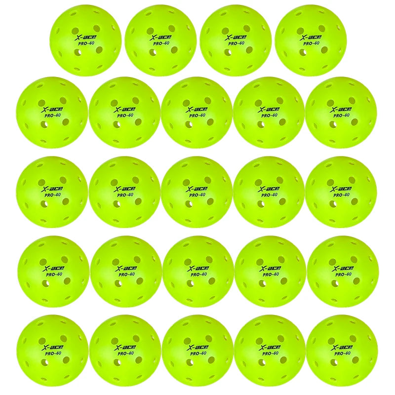 X-Ace Pro Pickleballs (12/24 Pack)