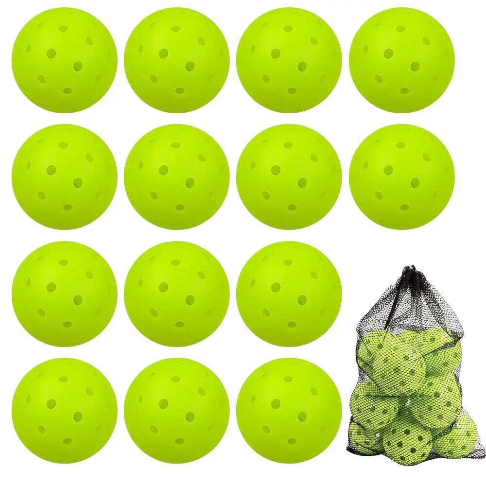 74mm Outdoor Pickleballs (12-Pack)