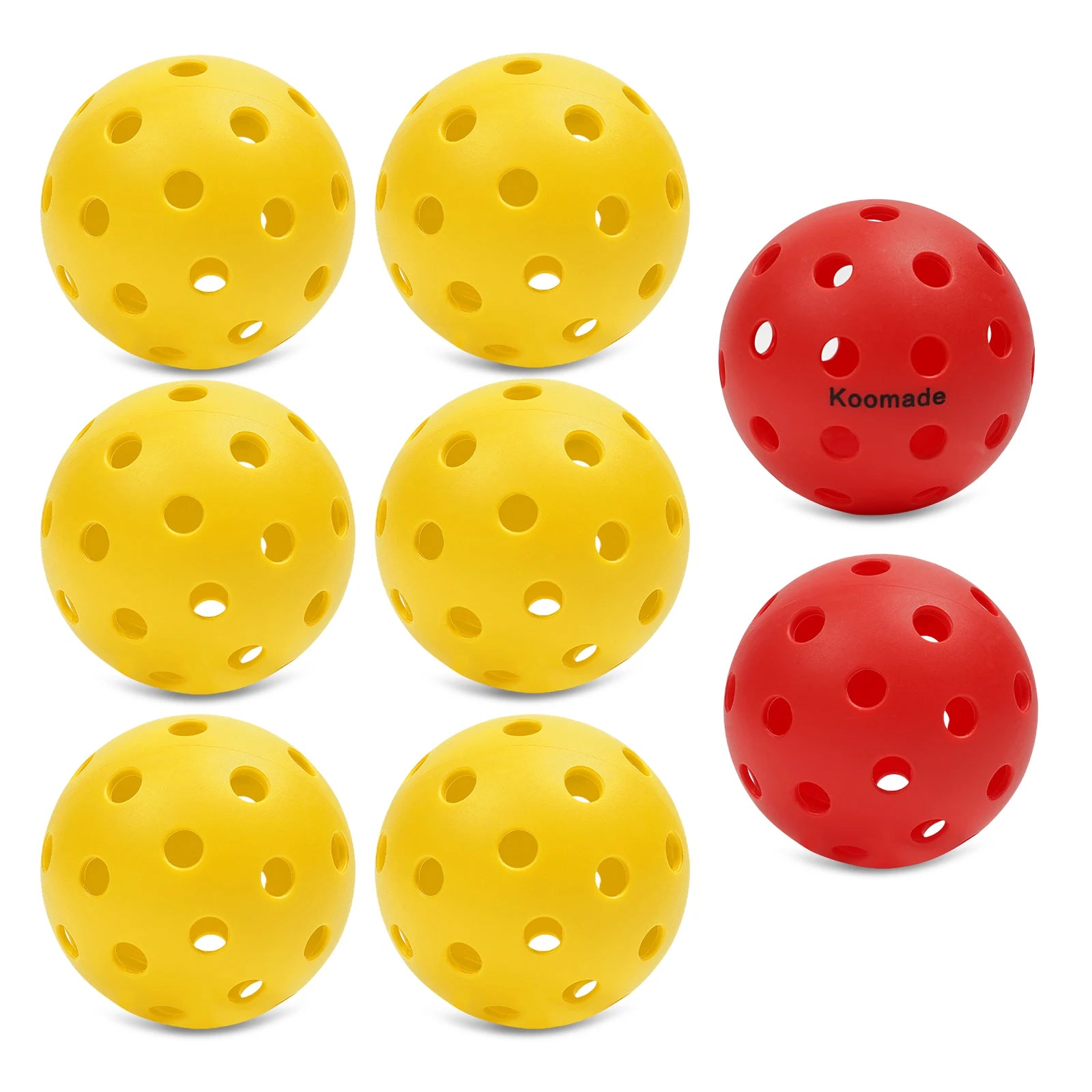 KOOMADE Pickleballs (8/16 Pack)