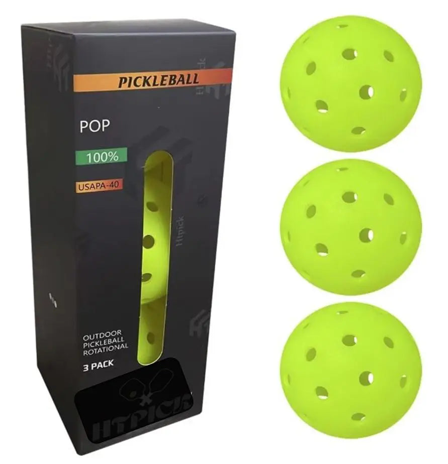 Pickleball Balls w/ Mesh Bag (6-Pack)