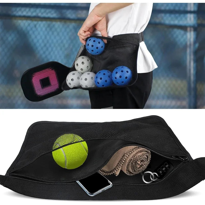 Pickleball Ball Waist Bag