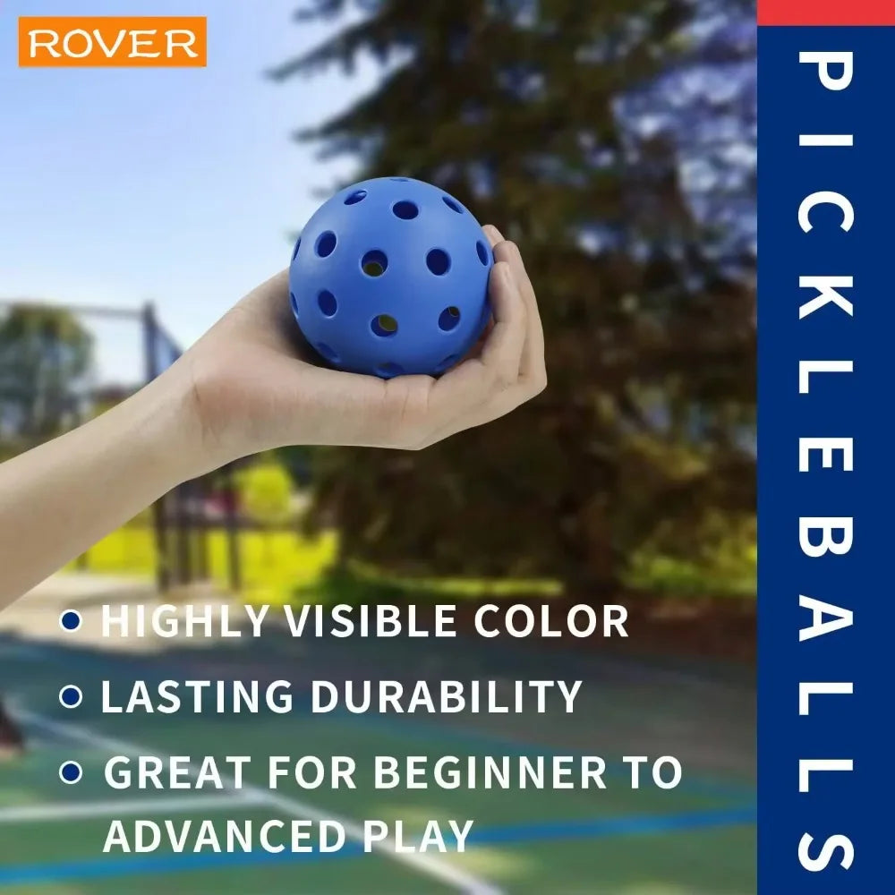 Pickleball Balls 74mm (12/24 Pack)
