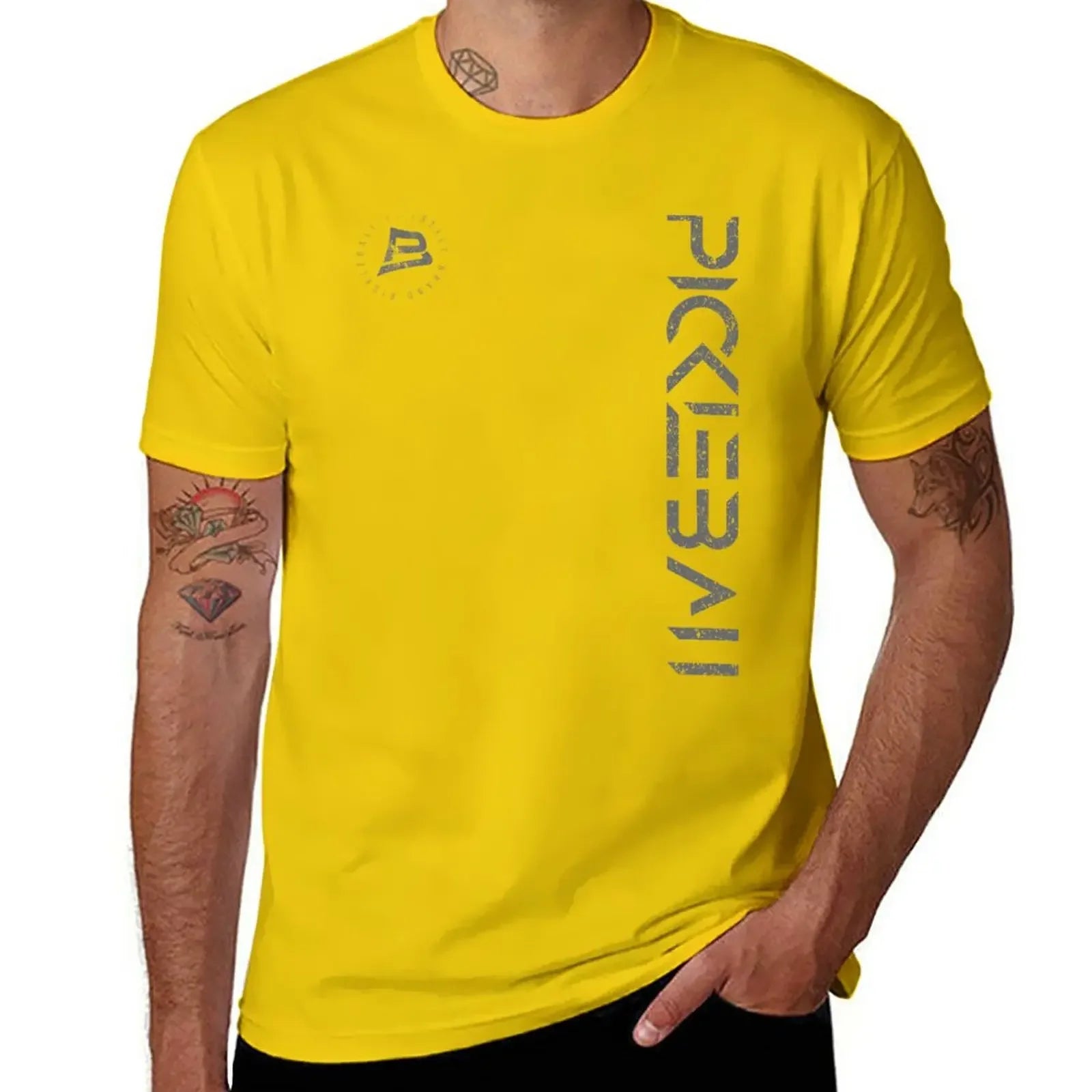 New Pickleball Vertical T-Shirt Oversized (quick-drying)