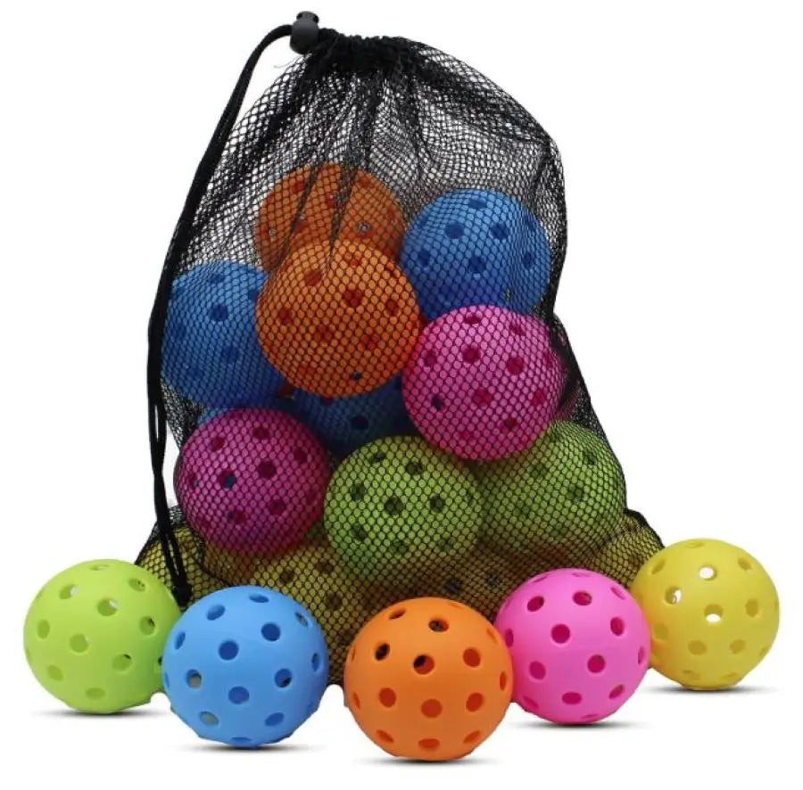 Pickleball Balls w/ Mesh Bag (6-Pack)