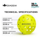 Diadem Indoor Pickleballs