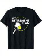 Retirement Plan Pickleball Tee