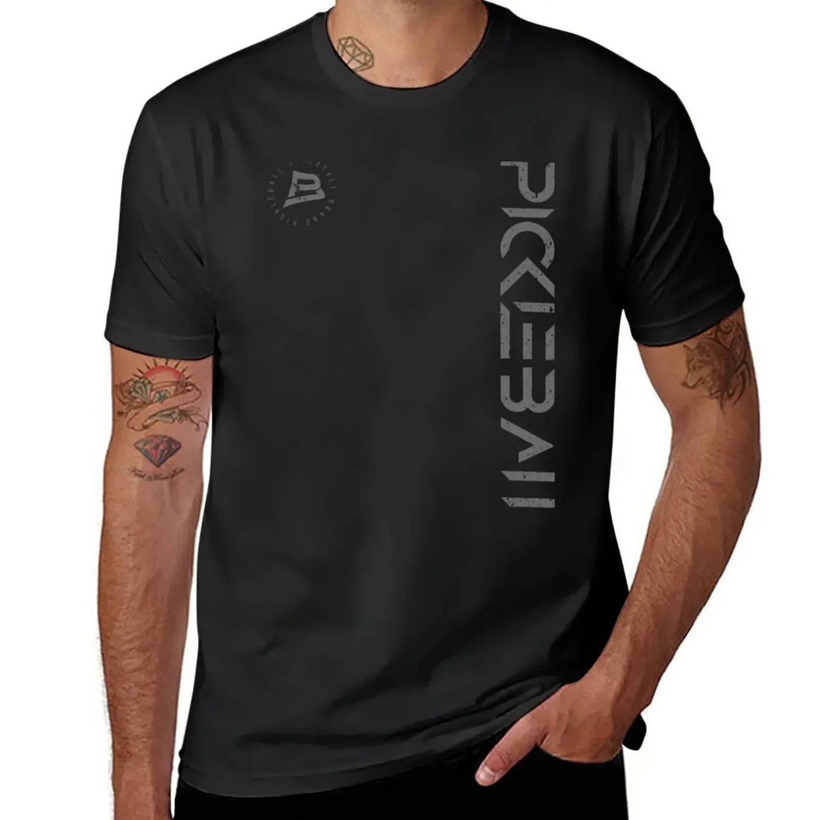 New Pickleball Vertical T-Shirt Oversized (quick-drying)