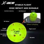 X-Ace Pro Pickleballs (12/24 Pack)