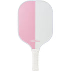 Brooklyn Pickleball Co. | Carbon Fiber Paddle | USAPA Approved | Honeycomb Core | Cushioned Grip | Single Pickle-Ball Racket | 2024 Pink & White Pickle Ball Paddles