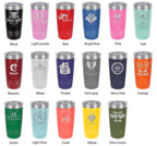 Pickleball Tumbler Designated Dinker Travel Mug Funny Pickle Ball Insulated Laser Engraved Coffee Cup Gift 20 oz-3