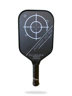 Engage Pursuit MX 6.0 Graphite Pickleball Paddle – Rough Texture for Long Lasting Spin – Responsive Core for Control and Feel – Standard Weight (8.0-8.4 oz) - USAP Approved (Arctic White)