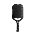 CPX MAX Black Raw Carbon Fiber T700 Pickleball Elongated Paddle Racket - Professional Grade 14mm Core Thickness Comfortable Tennis Style Grip - Durable Designed in Chicago USA