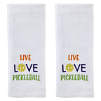 SKL Home Live Love Pickleball Hand Towel Gift Set