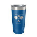 Pickleball Tumbler Designated Dinker Travel Mug Funny Pickle Ball Insulated Laser Engraved Coffee Cup Gift 20 oz-6